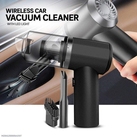 Portable Car Vacuum Cleaner – 3-in-1 | 4 Attachments